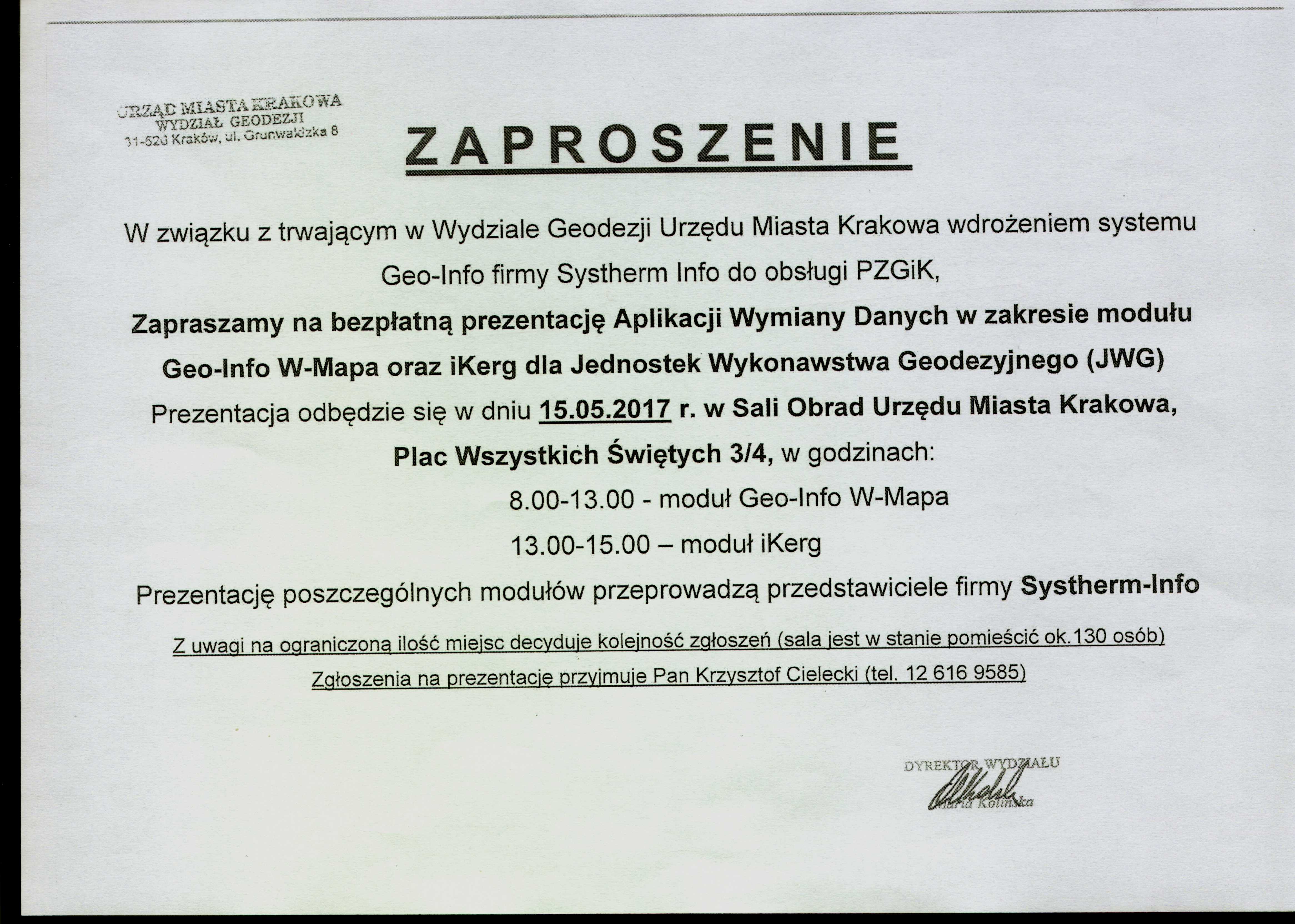 Stowarzyszenie Geodetów Polskich Oddział W Krakowie